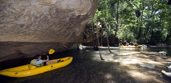 Cave Belize Kayaking